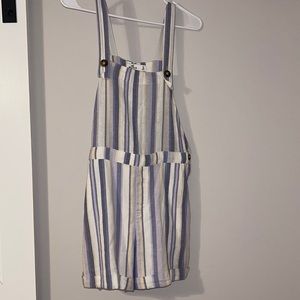 Hollister striped romper
